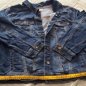 Ava & Viv Women's Blue Denim Jacket Size 2X